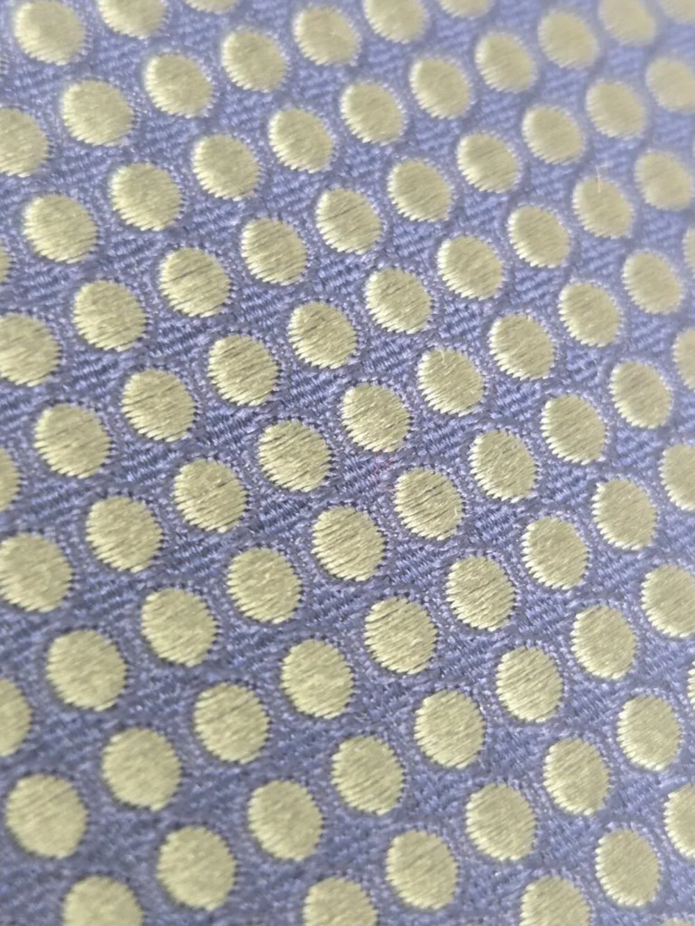 Banana Republic Mens 57 Inch Italian Silk Tie Navy Green Polka Dot Italy